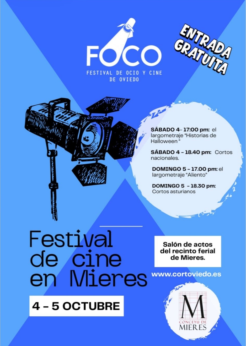 Festival de cine en Mieres